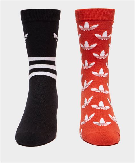 adidas originals trefoil crew socks